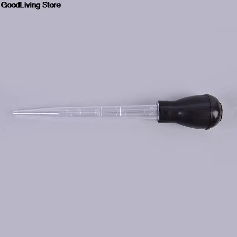 30ml Plastic BBQ Basting Pipette, 28cm Cooking Oil Dropper - B