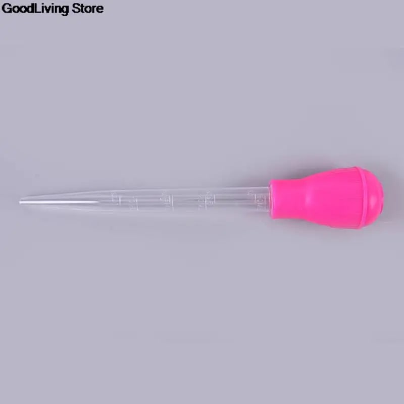 30ml Plastic BBQ Basting Pipette, 28cm Cooking Oil Dropper - C