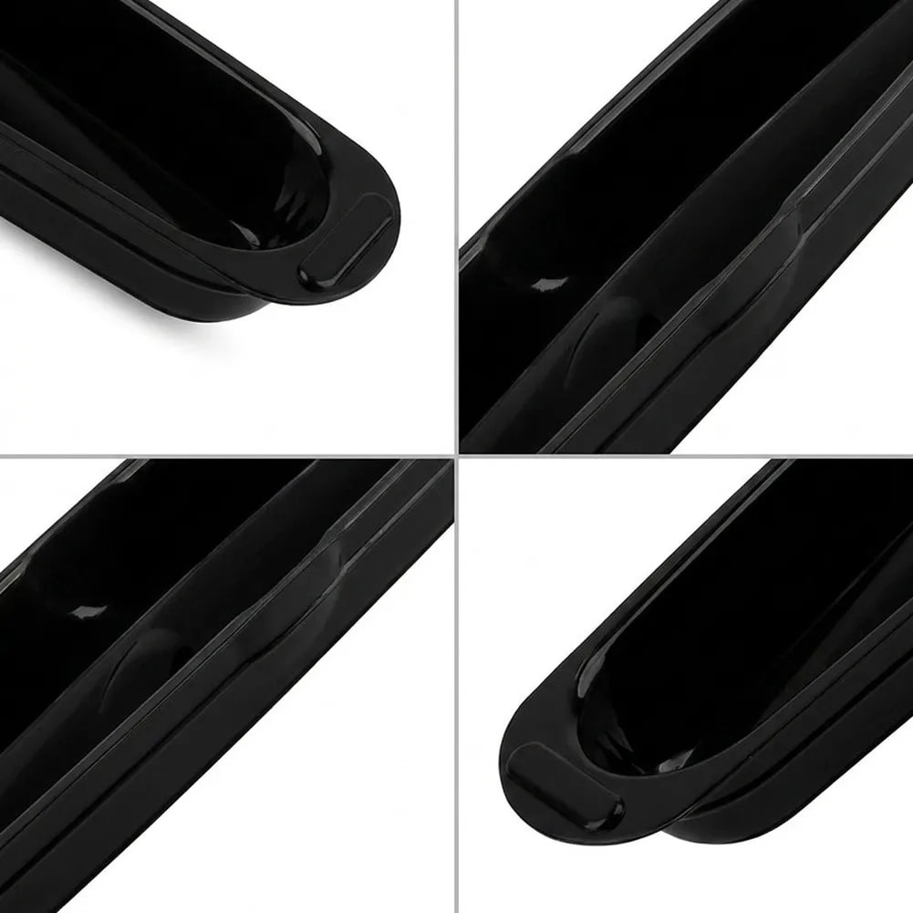 Replacement BBQ Drip Pan 12.3 Inch Black Plastic Grease Tray