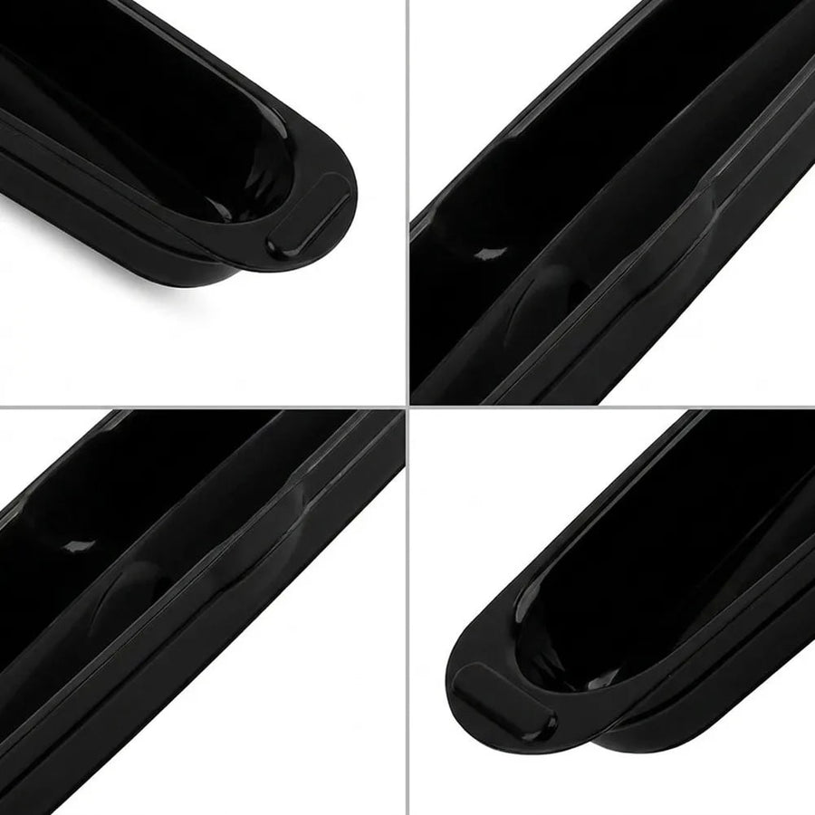 Replacement BBQ Drip Pan 12.3 Inch Black Plastic Grease Tray