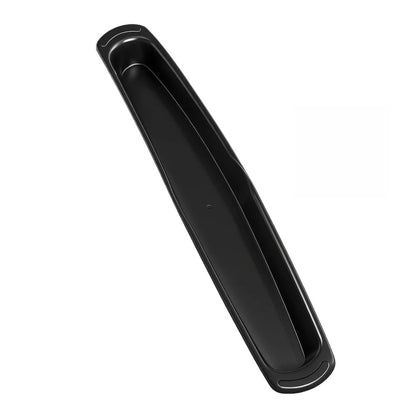 Replacement BBQ Drip Pan 12.3 Inch Black Plastic Grease Tray