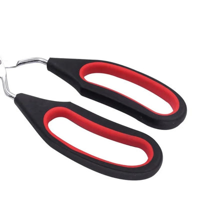 FSMHOME Barbecue Scissor Tongs with Long Handle, S, M or L