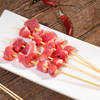 Bamboo BBQ Skewers, Natural Disposable Sticks, 15-30cm, 90-450 Pack