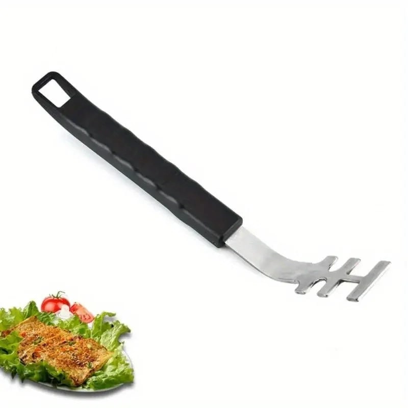 Stainless Steel Grill Grate Lifter 27.5cm Anti-Scald Barbecue Tool