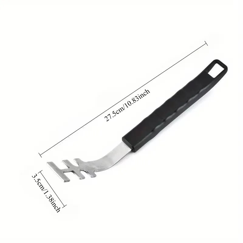 Stainless Steel Grill Grate Lifter 27.5cm Anti-Scald Barbecue Tool