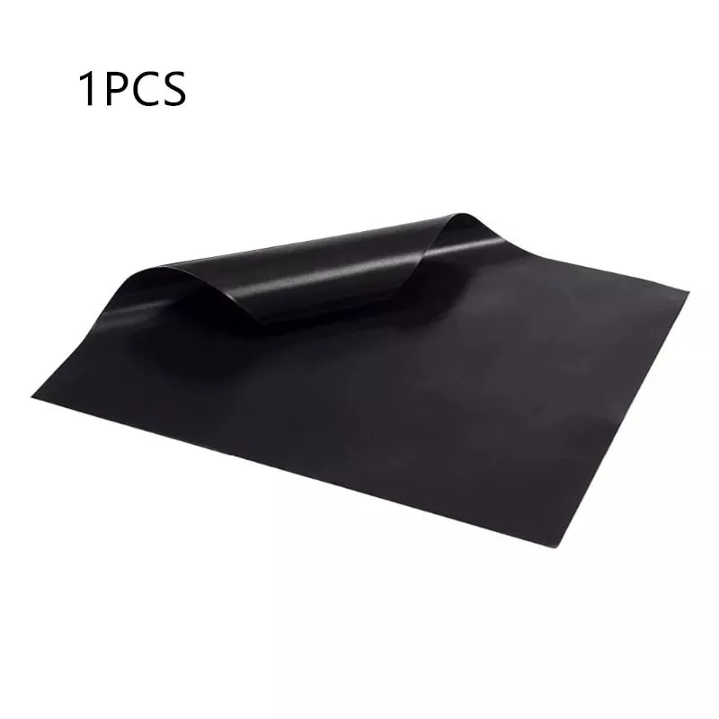PTFE BBQ Grill Mat 40 x 33cm Reusable Non-Stick Barbecue Cooking Pad - 1pcs