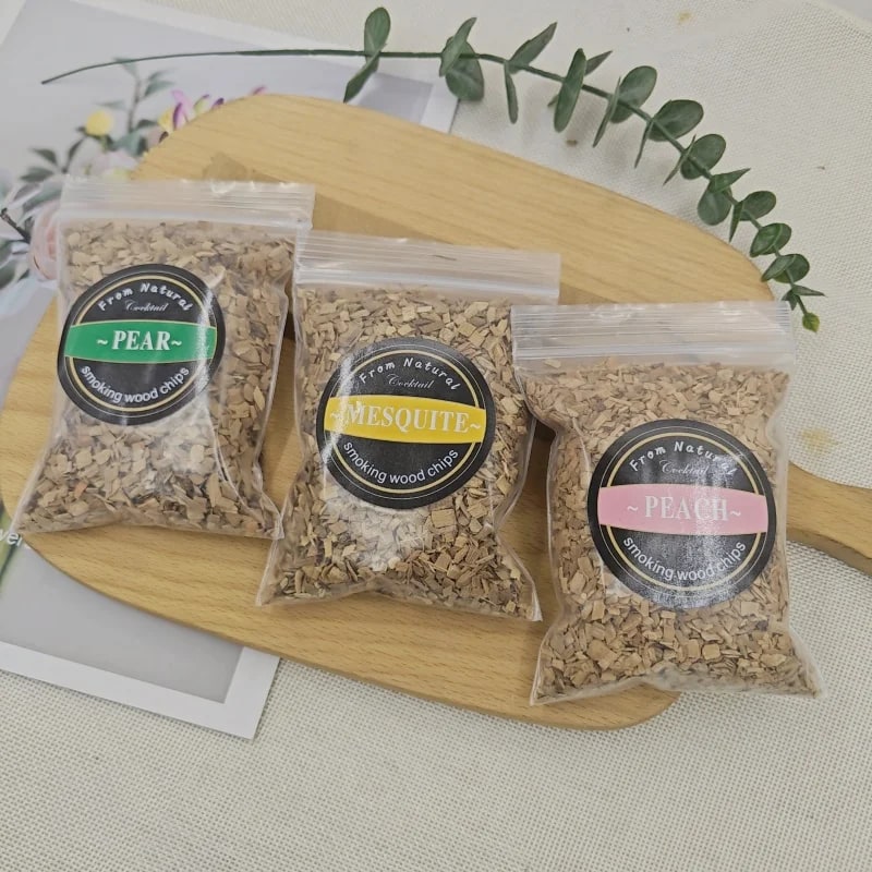 Natural Wood Smoking Chips for BBQ, Cocktails and Drinks, Mixed Packs