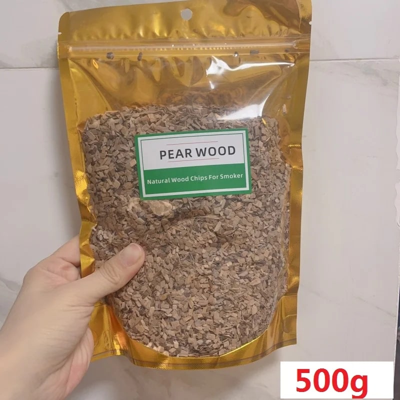 Natural BBQ Wood Smoker Chips, 125g, 250g or 500g, 10 Wood Options - 500g pear
