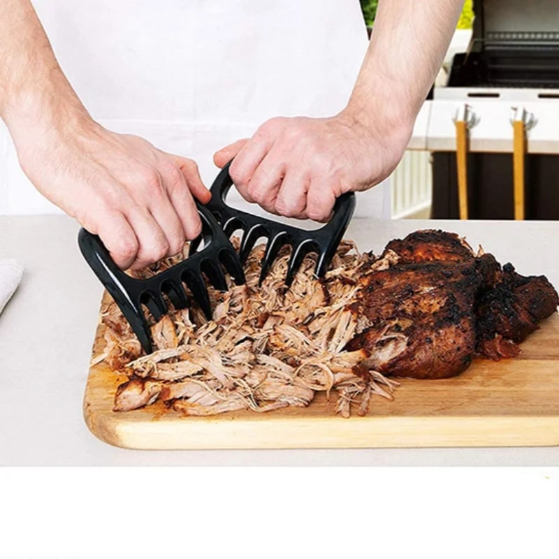 Meat Shredder Forks, Black PP Bear Claws for Pulled Pork and BBQ
