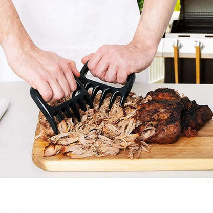 Meat Shredder Forks, Black PP Bear Claws for Pulled Pork and BBQ
