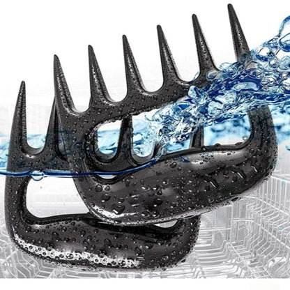 Meat Shredder Forks, Black PP Bear Claws for Pulled Pork and BBQ