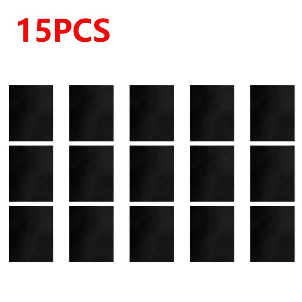 Reusable Non-Stick BBQ Grill Mat, PP Plastic, 50 x 40cm or 33 x 40cm - 15PCS 50x40cm
