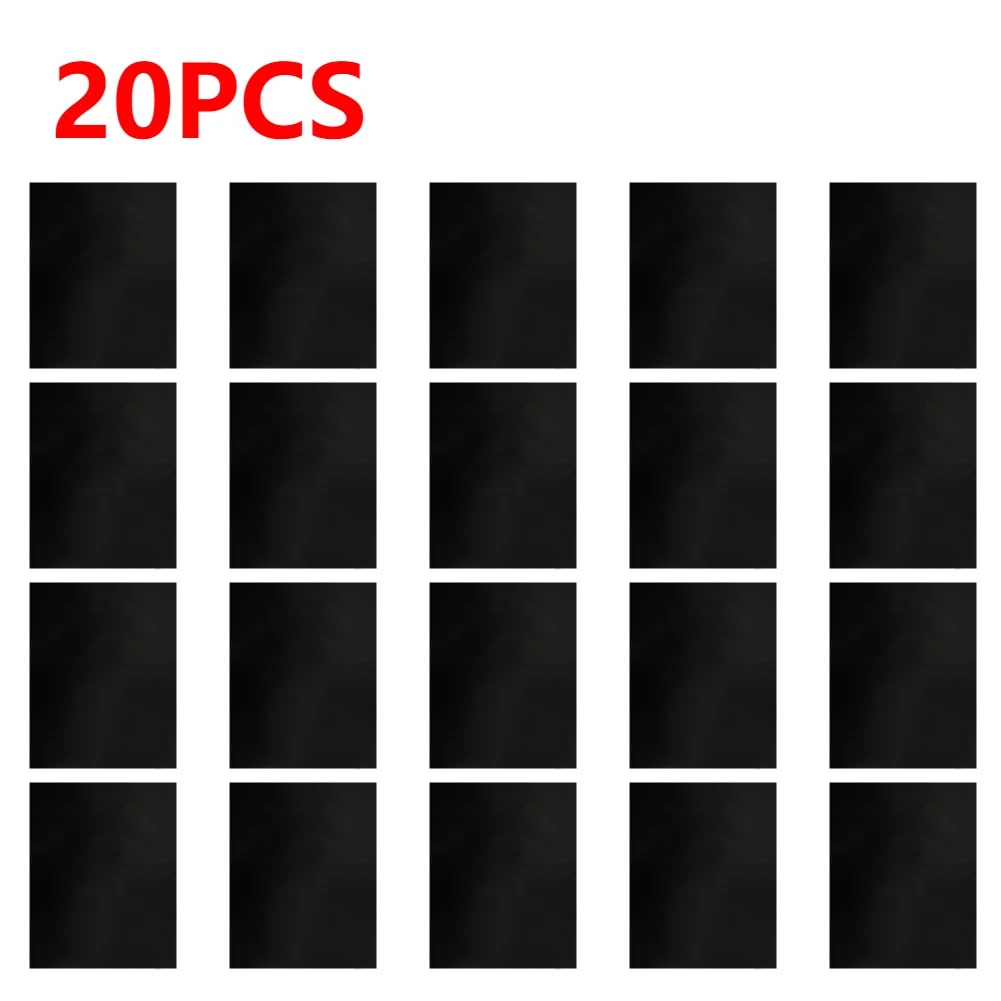 Reusable Non-Stick BBQ Grill Mat, PP Plastic, 50 x 40cm or 33 x 40cm - 20PCS 50x40cm