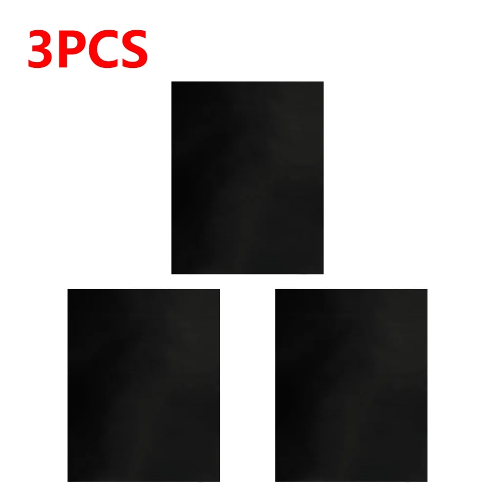 Reusable Non-Stick BBQ Grill Mat, PP Plastic, 50 x 40cm or 33 x 40cm - 3PCS 50x40cm