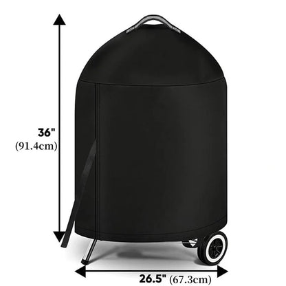 210D BBQ Cover with Handle, Waterproof UV-Resistant Grill Cover, 2 Sizes