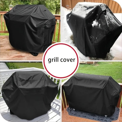 Outdoor BBQ Grill Cover, Waterproof UV-Resistant, 5 Size Options