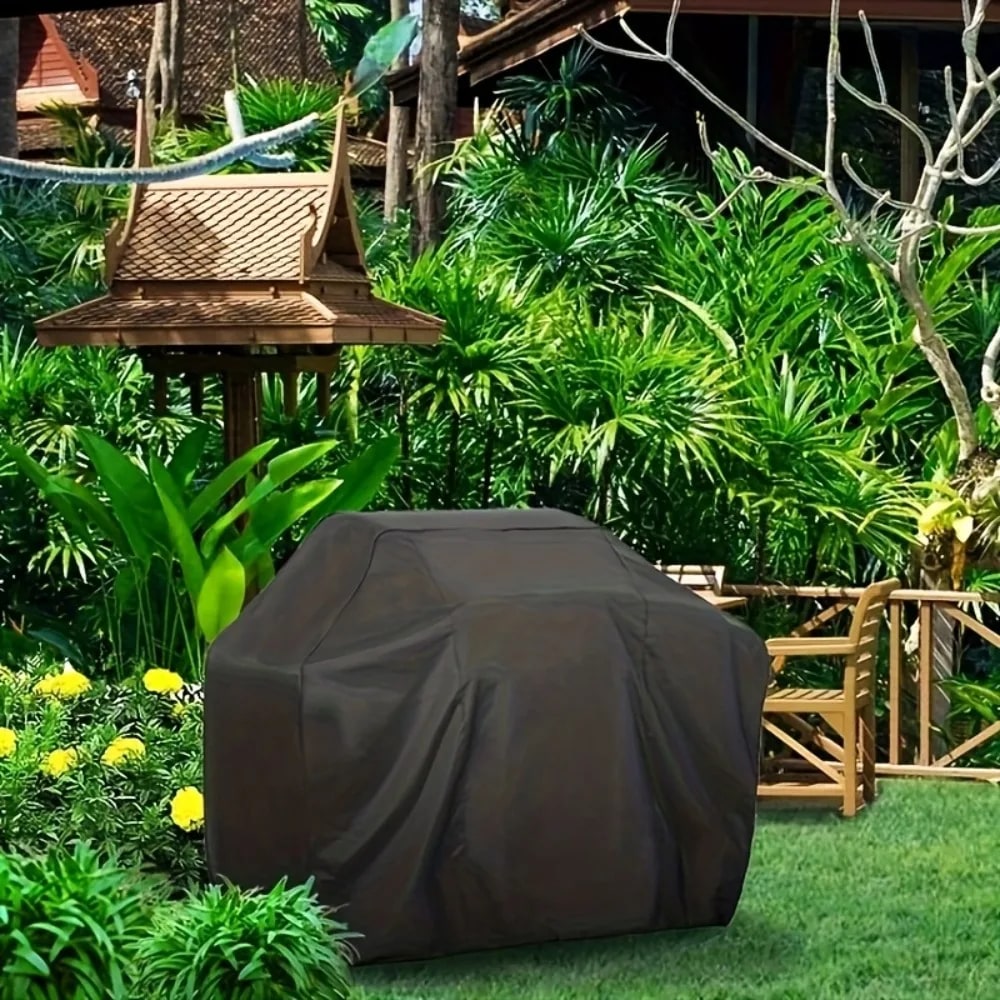 Outdoor BBQ Grill Cover, Waterproof UV-Resistant, 5 Size Options