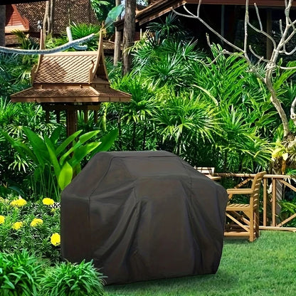Outdoor BBQ Grill Cover, Waterproof UV-Resistant, 5 Size Options - 100X60X150cm / black