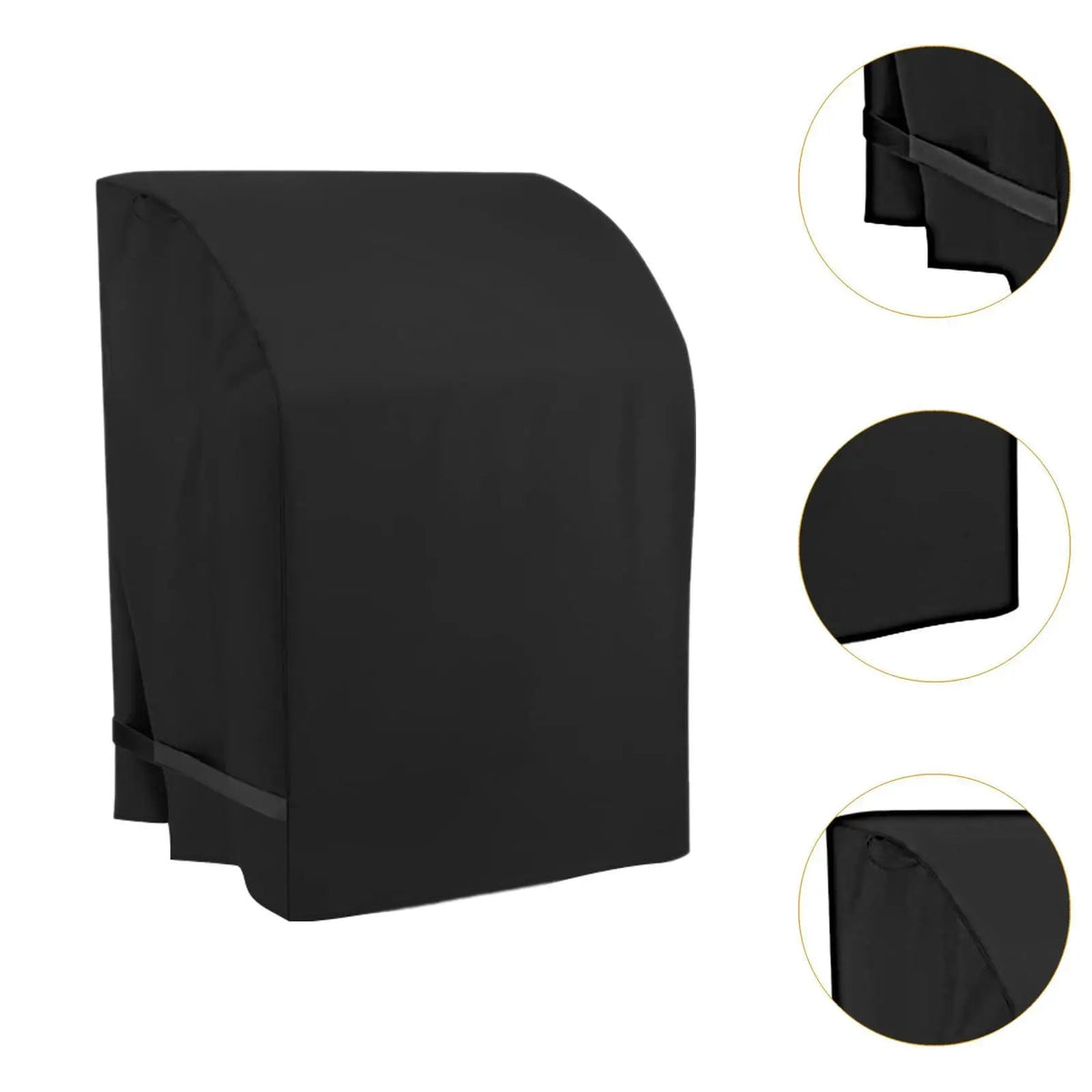 Kesoto Small 2-Burner Gas Grill Cover, 210D Oxford Fabric, Waterproof, 2 Sizes