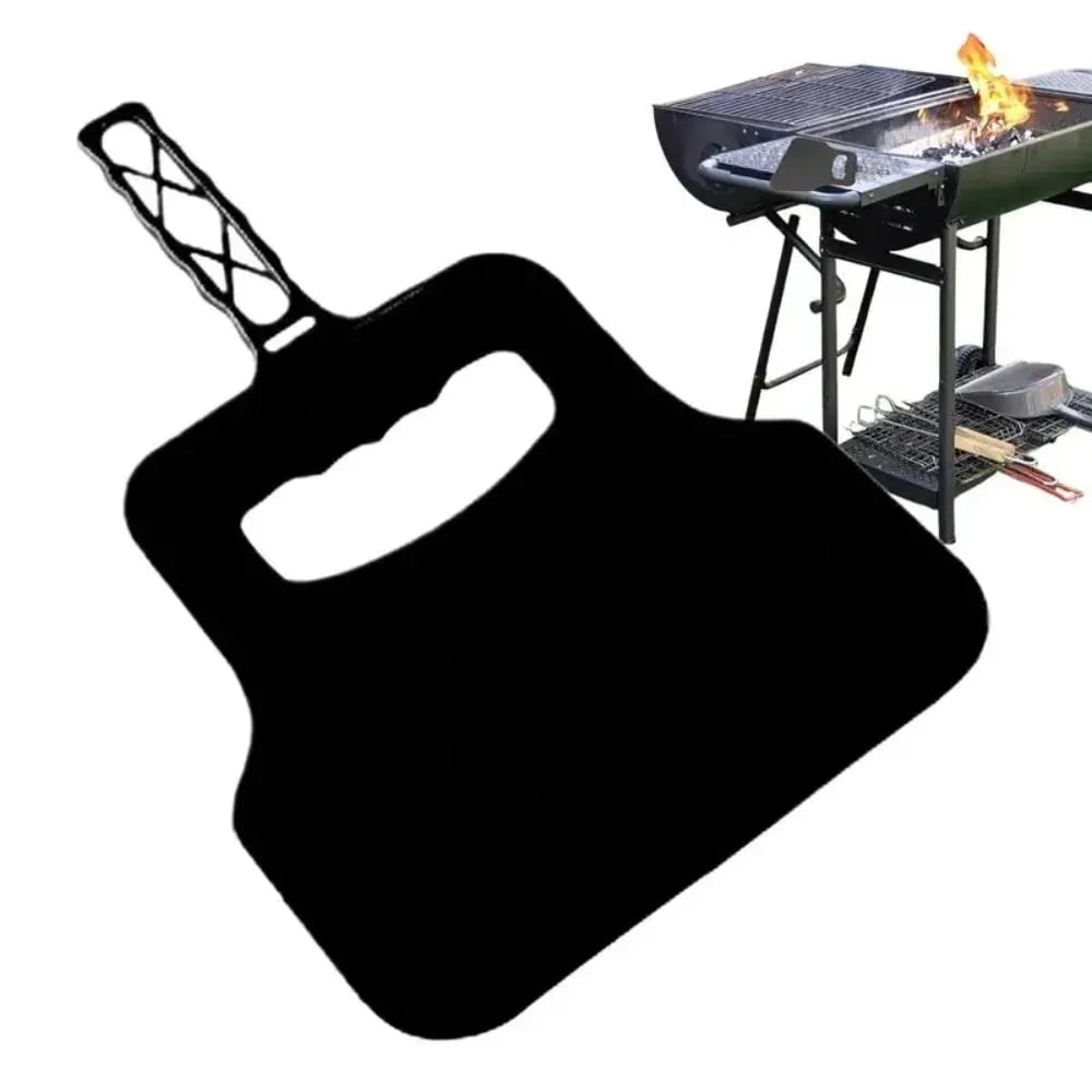 Barbecue Hand Fan ABS Plastic Fire Starter for Outdoor Grills, 32 x 21cm