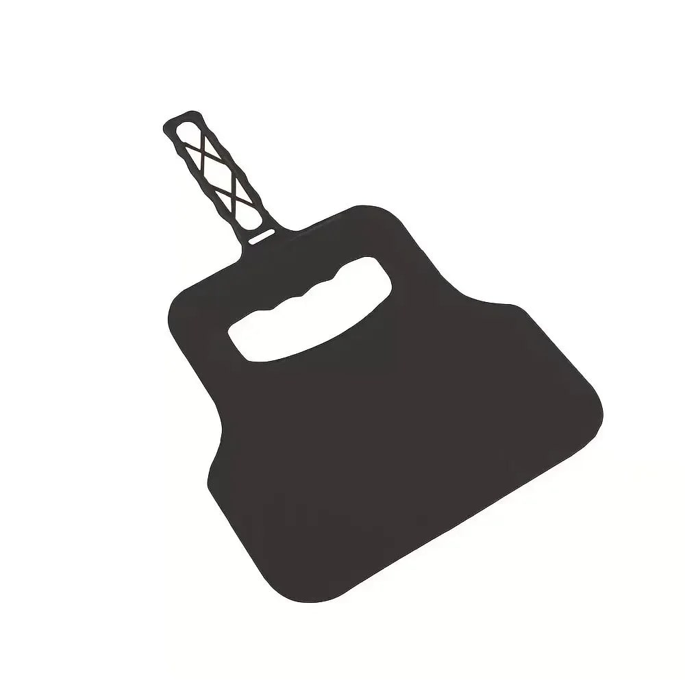 Barbecue Hand Fan ABS Plastic Fire Starter for Outdoor Grills, 32 x 21cm - black