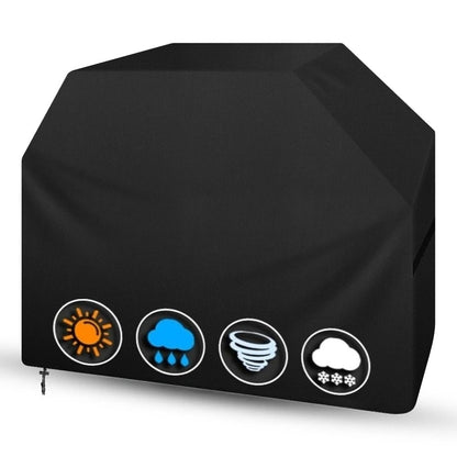 Waterproof BBQ Cover for Gas Grill, Windproof UV-Resistant Fabric, 5 Sizes