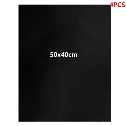 Non-stick BBQ Grill Mat, Teflon, Reusable, 33 x 40cm or 50 x 40cm - 50x40cm 4pcs