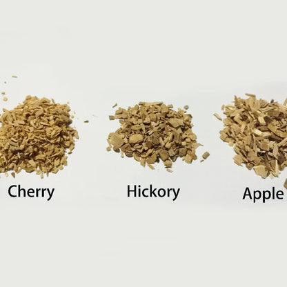 BBQ Smoking Wood Chips 125g Apple, Hickory, Oak or Cherry