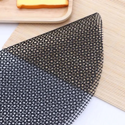 Non-Stick BBQ Grilling Mesh Round 32cm Teflon Reusable Grill Mat