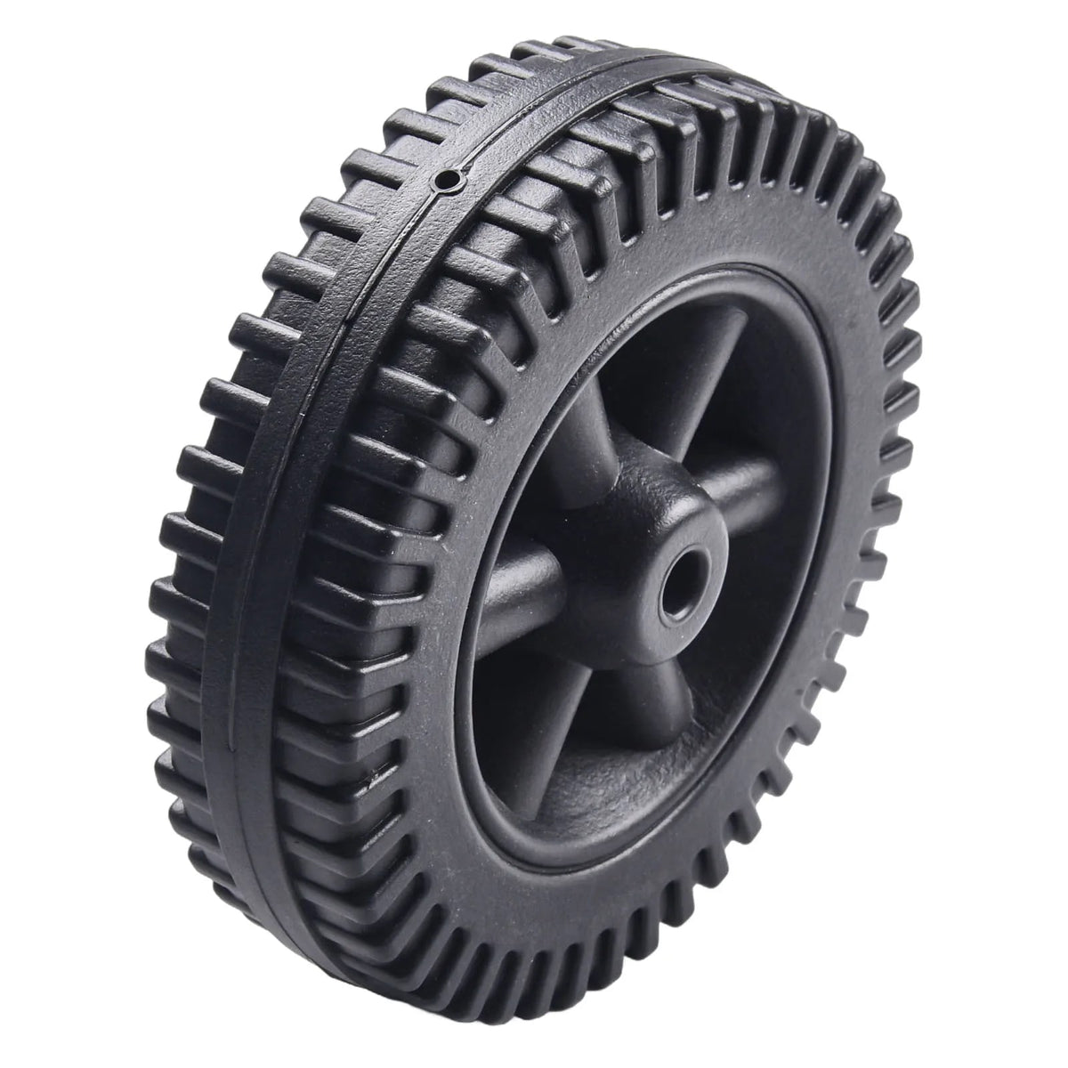 BBQ Grill Wheels 152mm Plastic Heat-Resistant 2-Piece Set