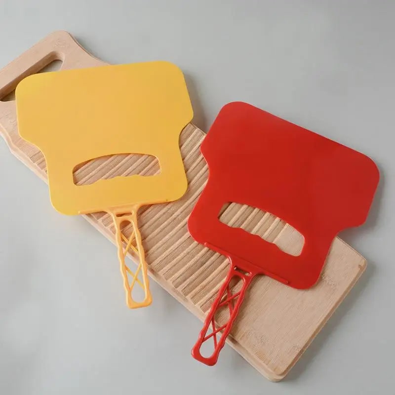 Barbecue Hand-Crank Fan for Charcoal Grills, Camping and Bonfires