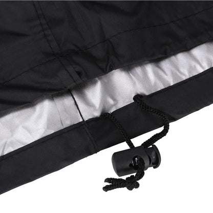 BBQ Grill Cover, 210D Silver Coated Oxford Polyester, Waterproof Outdoor Barbecue Cover, 6 Sizes