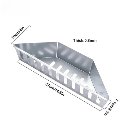 Stainless Steel Charcoal Basket for BBQ Grills and Kettles, 37cm