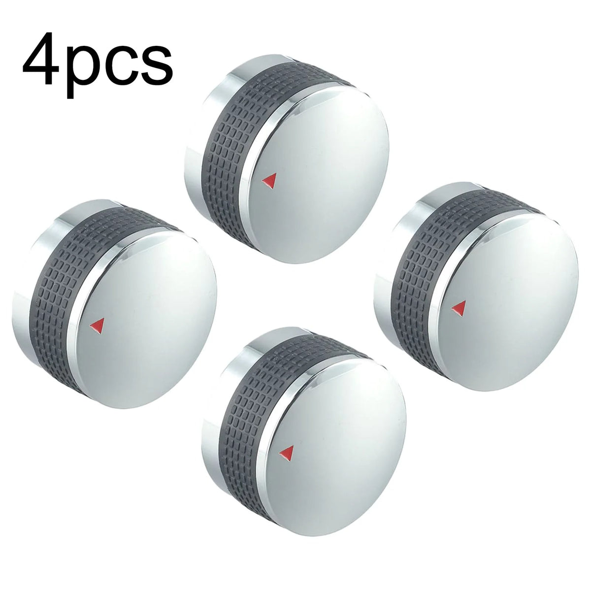 BBQ Grill Control Knobs, 4 Pack, Plastic, 50mm or 58mm