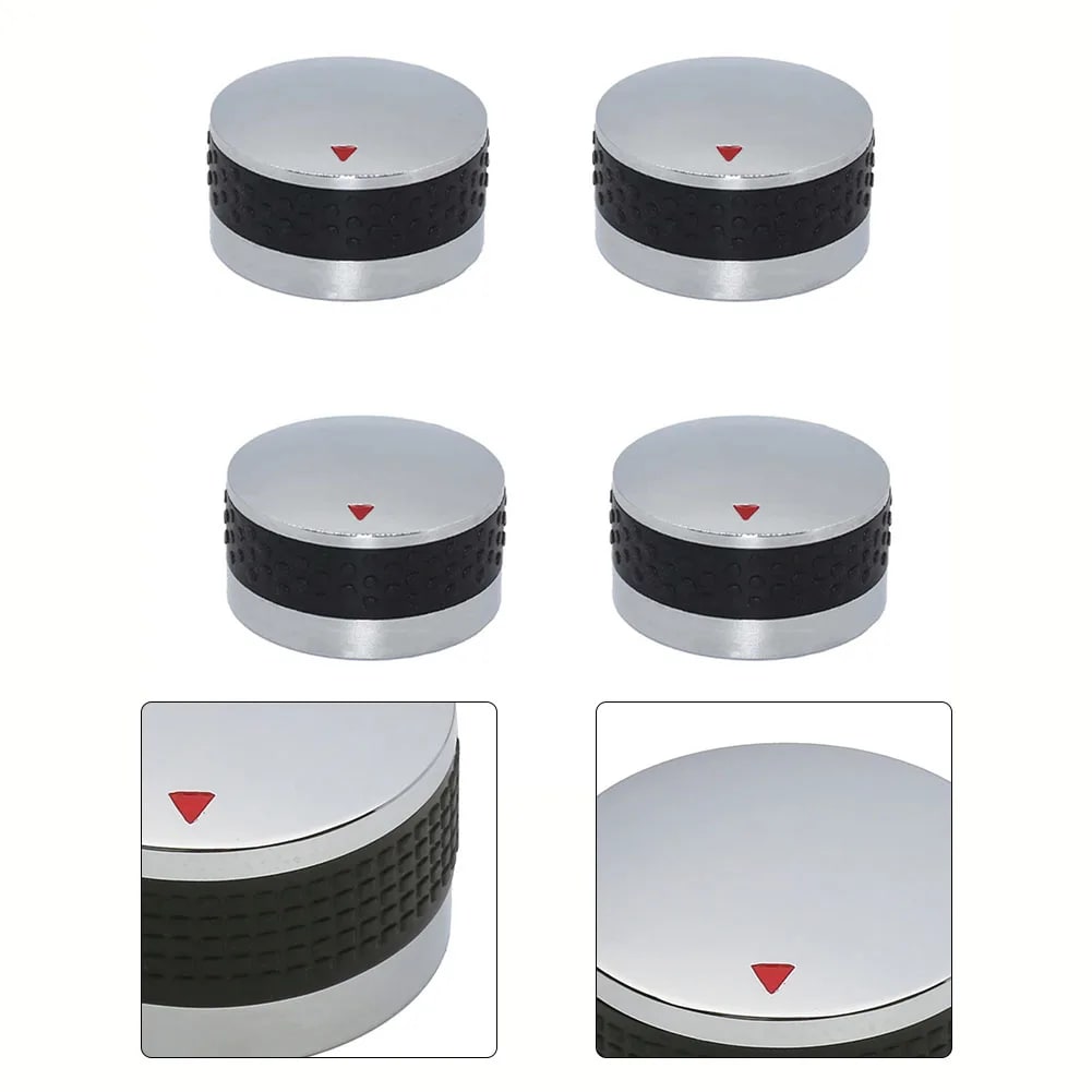 Gas Grill Control Knobs Replacement, Plastic, 50mm or 58mm, 4 Pack