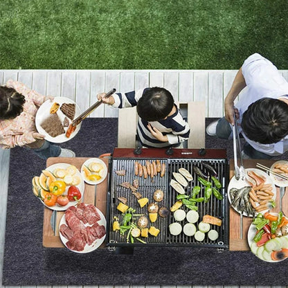 Rubber BBQ Fireproof Mat, Dark Grey, 2mm, Multiple Sizes