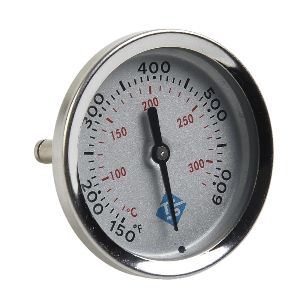 LEENKEA Stainless Steel BBQ Grill Thermometer Replacement for Weber Q320,