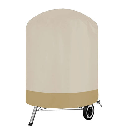 Water-Resistant BBQ Cover 70 x 70cm for Vertical Smokers and Bucket Barbecues - Rice Curry Color