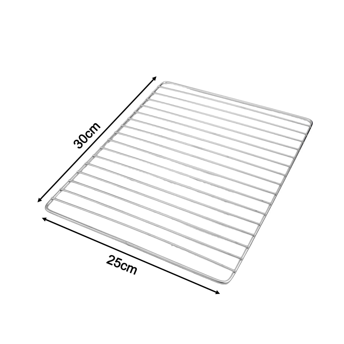 Stainless Steel BBQ Grill Grid Replacement, 30 x 25 cm or 30 x 45 cm