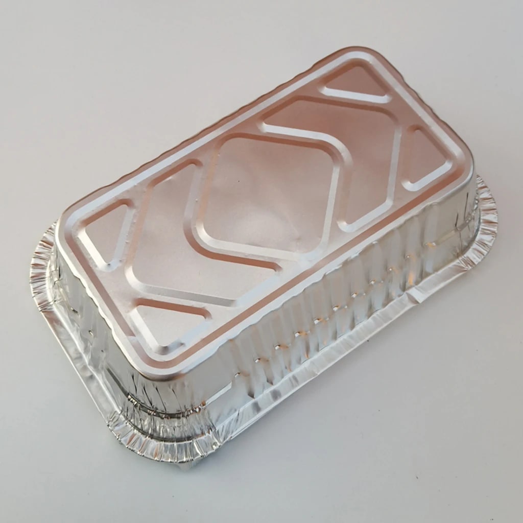 Aluminium Foil BBQ Drip Pans, 700ml, 10 Pack, 19.6 x 12.6 x 5.3cm