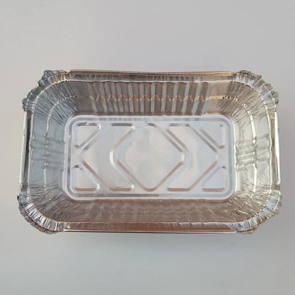 Aluminium Foil BBQ Drip Pans, 700ml, 10 Pack, 19.6 x 12.6 x 5.3cm
