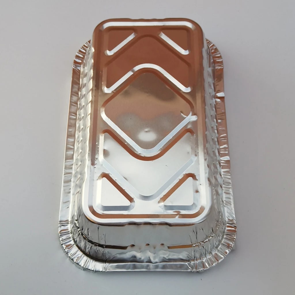 Aluminium Foil BBQ Drip Pans, 700ml, 10 Pack, 19.6 x 12.6 x 5.3cm