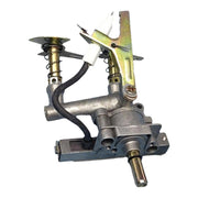 Metal Gas Valve and Regulator with Automatic Flame Sprayer for Barbecue Cooking