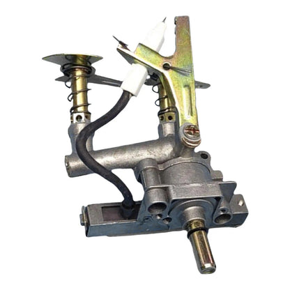 Metal Gas Valve and Regulator with Automatic Flame Sprayer for Barbecue Cooking