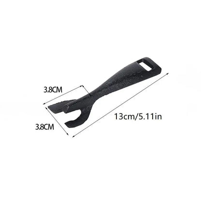Cast Iron BBQ Plate Clip, 13cm Cookware Clamp for Grilling, Ovens and Campfire Cooking