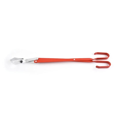 Fire Tongs for Logs, Charcoal and Fire Pits, Stainless Steel Finish, 38.8-63.5cm - 50.8cm