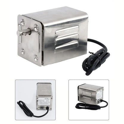 BBQ Rotisserie Motor 304 Stainless Steel Silver 14 x 9 x 10cm - UK