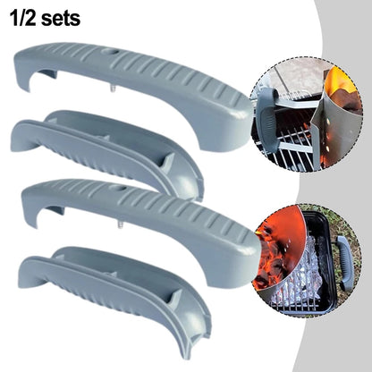 LEENKEA Grill Tool Handle Replacement for Charcoal Barbecue Grills, Plastic, 1 or 2 Pack