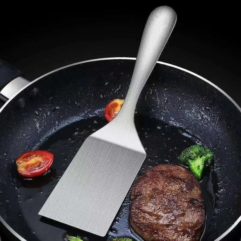 Stainless Steel BBQ Spatula, Small 22.4 x 6 cm Grill Turner