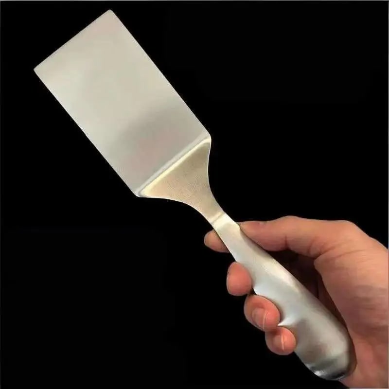 Stainless Steel BBQ Spatula, Small 22.4 x 6 cm Grill Turner